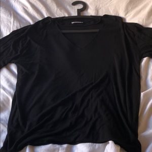 Zara loose black blouse